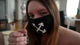 Cum på en stor og saftig ass