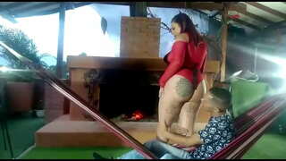 Jeg faen til tjeneste for en leilighet fordi kjæresten min etterlater meg som venter på å se at culiada i peisen og i amaca med lustylatinasex